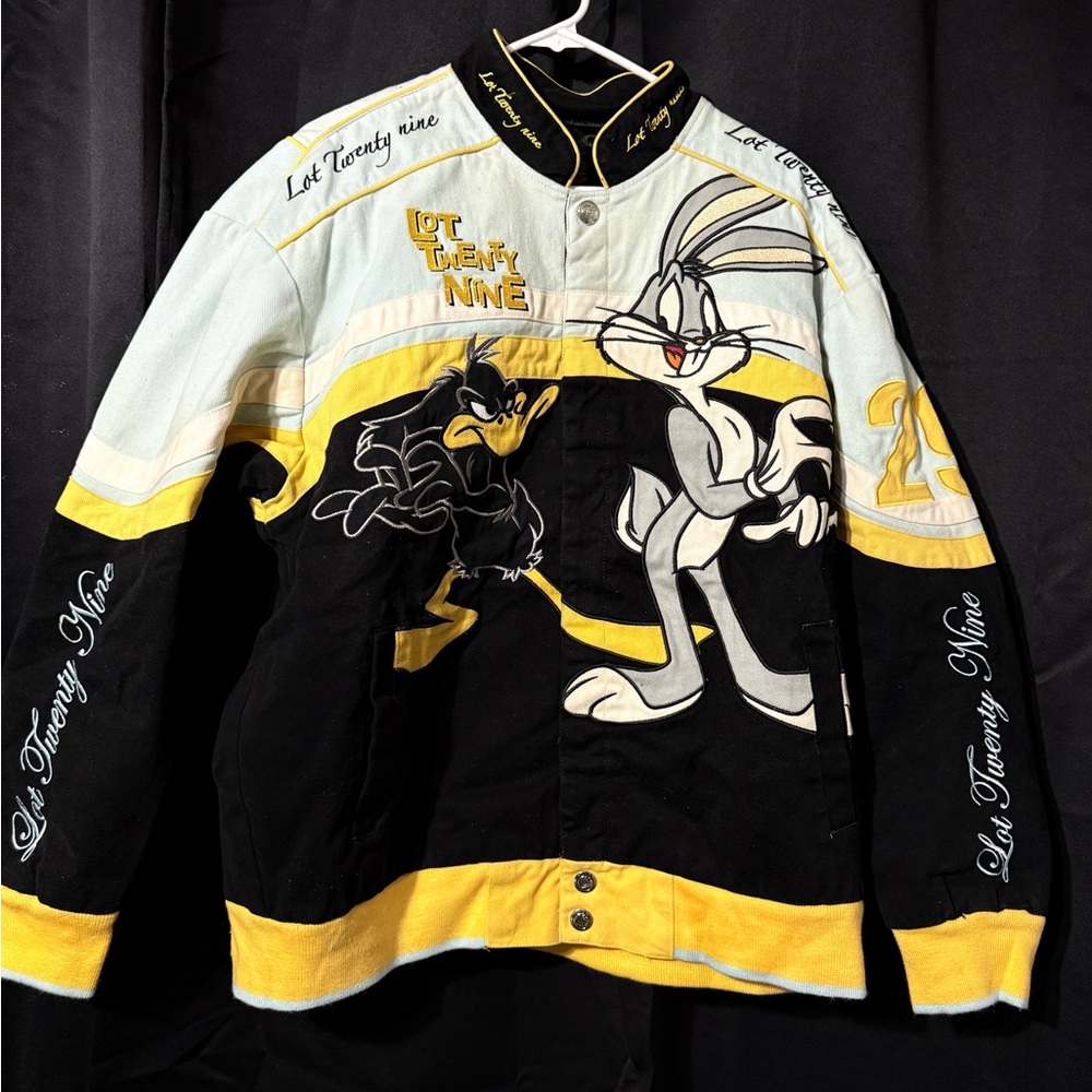 Lot 29 Looney Tunes Racing Jacket | Bugs Bunny & Daffy Duck | Y2K Style